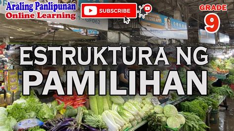 estruktura ng pamilihan drawing|ARALPAN 9 .